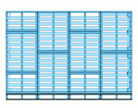 Pallet House Construction Illustrations Step 3-1