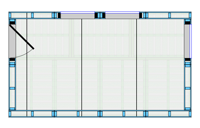 Pallet House Construction Illustrations step 4 